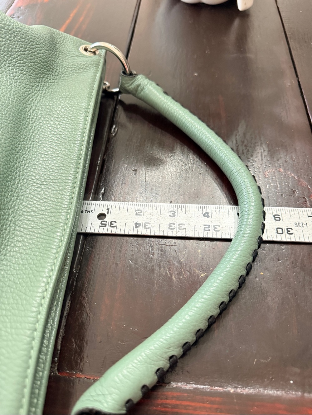Le Borse di Giulia Genuine
Leather Sage Green
Convertible cross body
Bag NWOT - Picture 14 of 15
